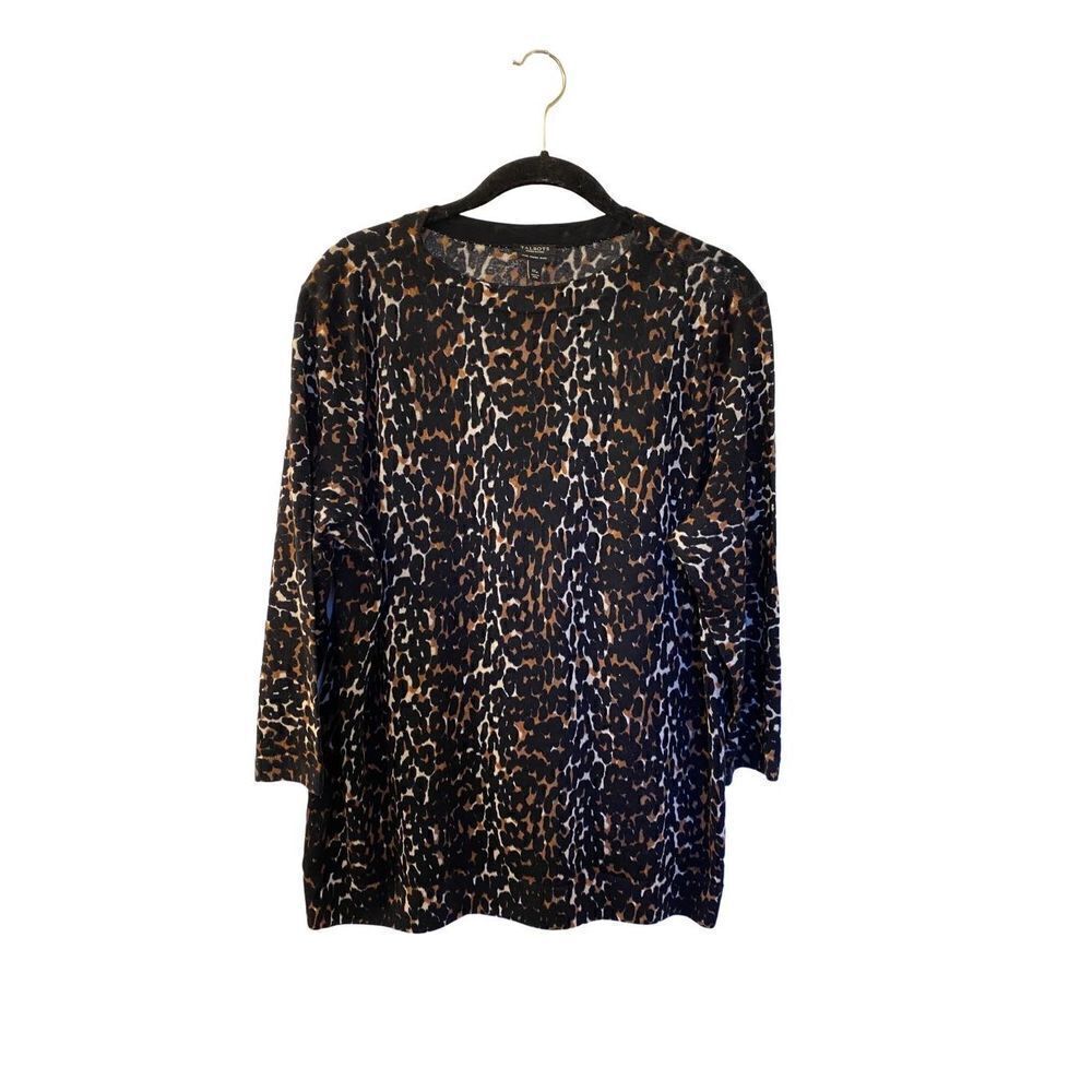 Talbots women’s petite plus size 100% pure Merino wool sweater size 1x